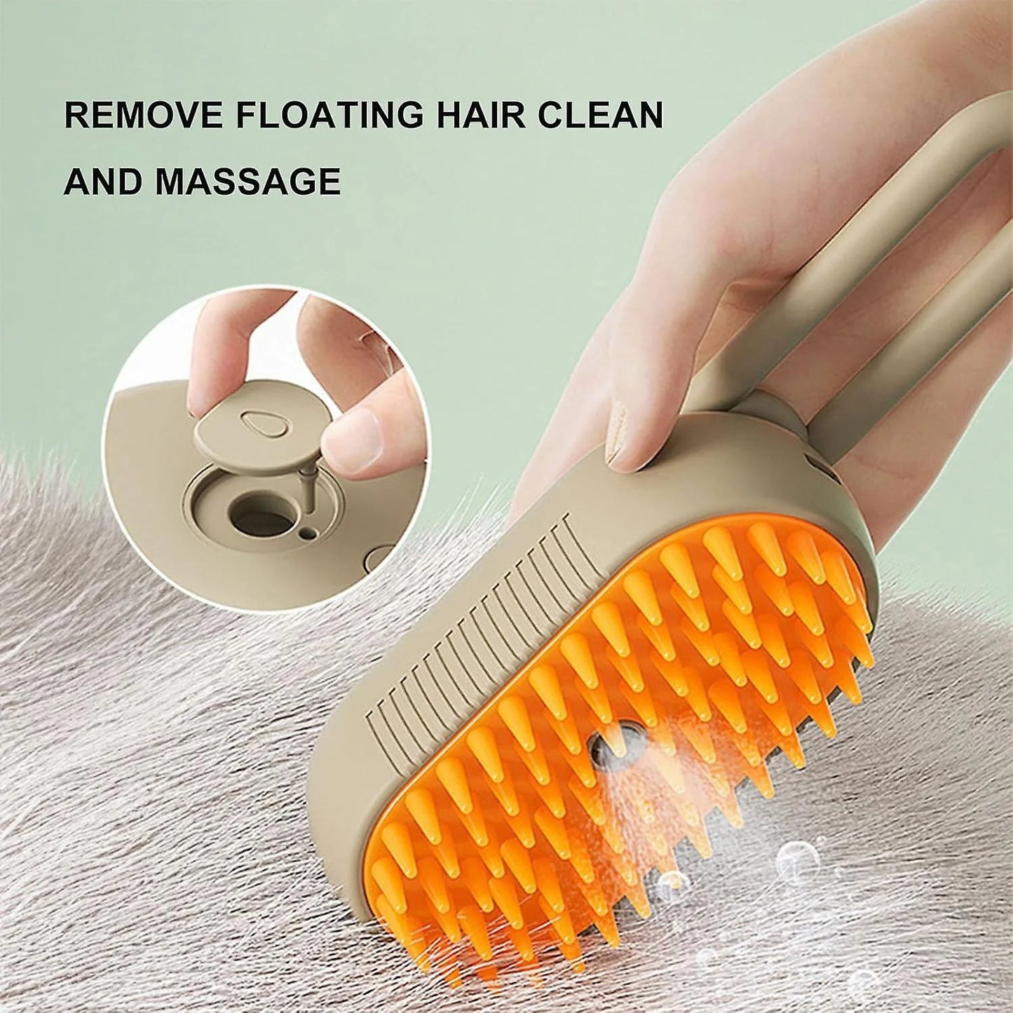 Electric Steam Cat Brush