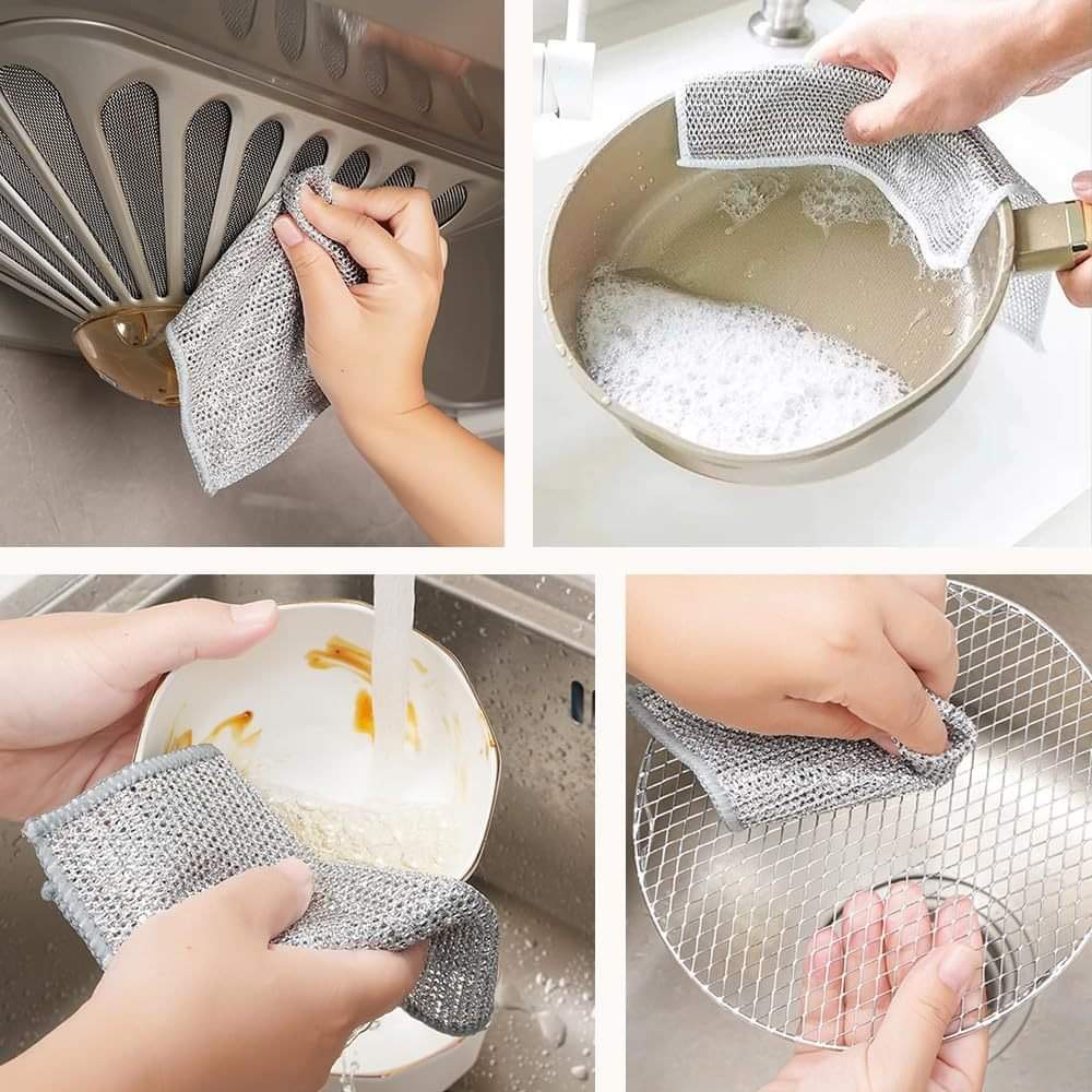 Kitchen scrubbing cloth