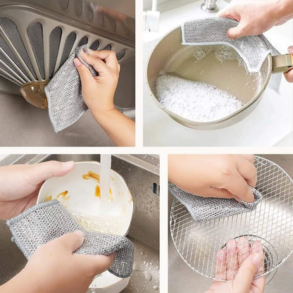 Kitchen scrubbing cloth