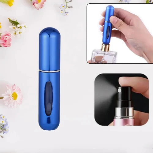 Refillable mini perfume atomizer bottle