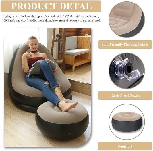 Inflatable Air Sofa Chair Set