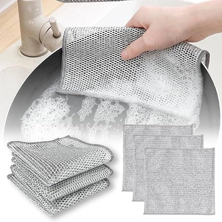 Kitchen scrubbing cloth