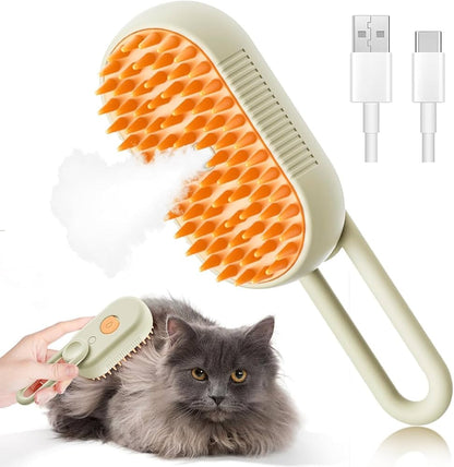Electric Steam Cat Brush