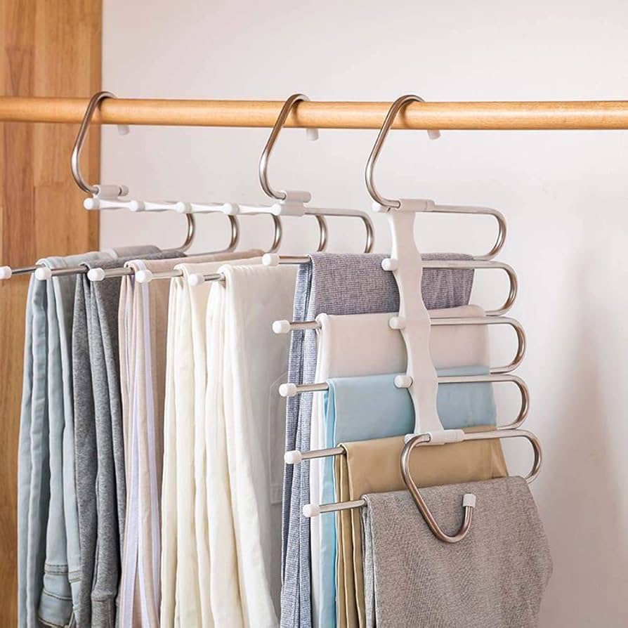 5-in-1 Multifunctional Space-Saving Clothes Hanger
