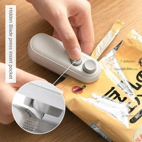 2-in-1 Rechargeable Mini Bag Sealer and Cutter