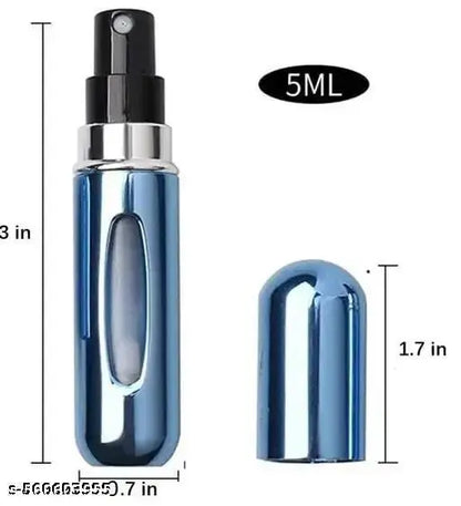 Refillable mini perfume atomizer bottle